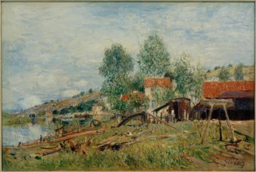 The Construction Site at St. Mammès